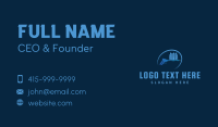 Commercial Pressure Wash Building Business Card Design