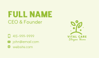 Nutritionist Business Card example 2