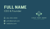 Eco Garden Leaf Business Card