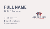 House Floor Handyman Carpentry Business Card