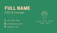 Botanical Wellness Spa Business Card