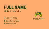 Citrus Juice Game Controller Business Card