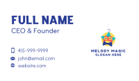 Star Laundry Hanger Business Card