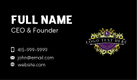 Classic Royal Crest Business Card