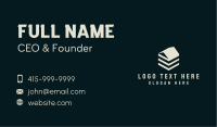 Apartment Roof Contractor Business Card Design