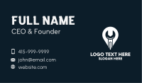 Wrench Mechanic Finder Business Card