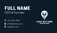 Wrench Mechanic Finder Business Card Design