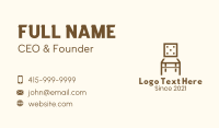 Furniture Company Business Card example 3