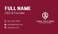 Ligature Business Card example 3