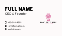 Ceramic Burial Urn Business Card