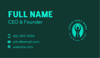 Body Spine Chiropractor Business Card