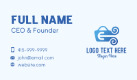 Shopping Cart Business Card example 4