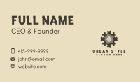 Woven Business Card example 3