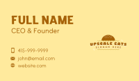 Burger Sandwich Snack Business Card Image Preview