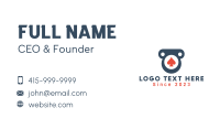 Spade Pillar Badge Business Card Design