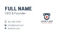 Spade Pillar Badge Business Card Image Preview