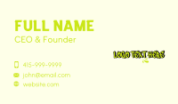 Popculture Business Card example 3