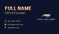 Mountain Outdoor North Carolina Business Card Design