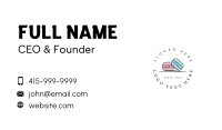 Macaron Dessert Bakeshop Business Card