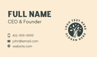 Tree Planting Agriculture Business Card