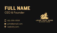 Yellow Business Card example 2