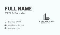 Tower Building Letter L Business Card Image Preview