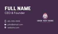 Decorative Mexican Skull Business Card