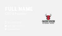 Tough Gaming Bull Business Card Image Preview