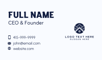 Roofing Property Contractor Business Card Design
