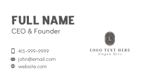 Vintage Rays Emblem Business Card