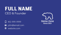 Arctic Business Card example 4