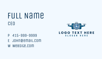 Flying Camera Photography Business Card