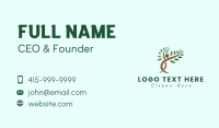 Garden Tree Plant Business Card