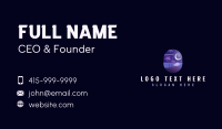 Palm Beach Moon Business Card Design