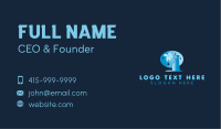 Cleaning Spray Bottle Business Card