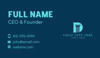 Vc Firm Business Card example 1