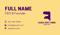 Chat Business Card example 4