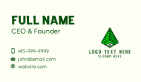 Leaf House Eco Teepee Business Card