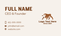 Matador Business Card example 3