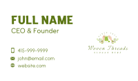 Yarn Hand Crocheting Business Card Image Preview