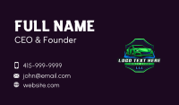 Automotive Car Wash Business Card