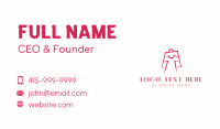 Online Shopping Business Card example 1