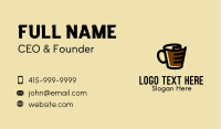 Hot Chocolate Mug  Business Card