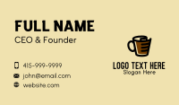 Hot Chocolate Mug  Business Card