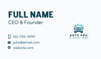 Car Auto Wash Business Card Image Preview