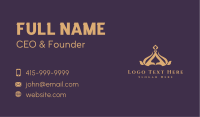 Deluxe Gold Crown Business Card