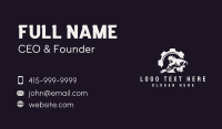 Welder Fabrication Ironwork Business Card