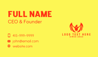 Silhouette Business Card example 4