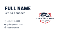 Automotive Repair Garage Business Card