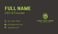 Savings Business Card example 1